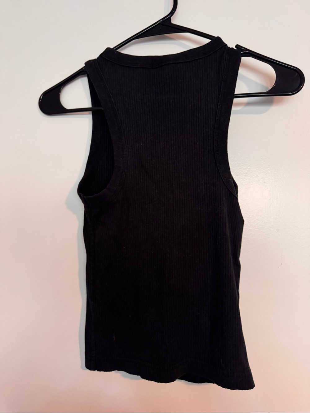 Universal Thread Black Ribbed Crewneck Tank - Picture 3 of 3